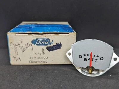 Nuevo de Lote Antiguo 1951 1952 F1 F2 F3 Ford Pickup Camioneta Amperímetro Batería Panel Medidor de tablero Foto 1 de 4