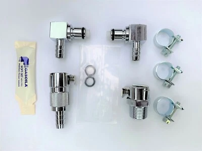 QR-06 BMW R nineT, R1200ST R1200GS *:Quick Release Metal Fuel Connector Set (UK) - Image 1 of 4