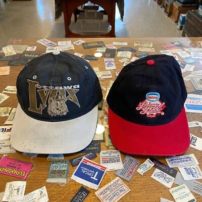 90s Ottawa Lynx Vintage 2 Hat Lot The Game MiLB Nestle Children's Baseball Caps Foto 1 de 4