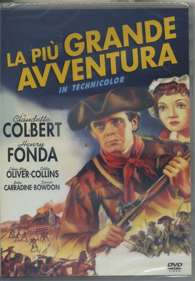 LA PIU GRANDE AVVENTURA - Henry Fonda  DVD NUOVO - Immagine 1 di 1