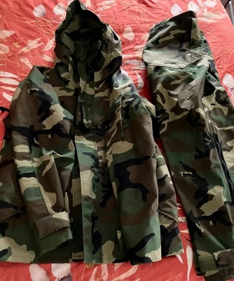 Tennier Industries, Camo Jacket & Trousers Mens S- Regular…. - Image 1 of 4