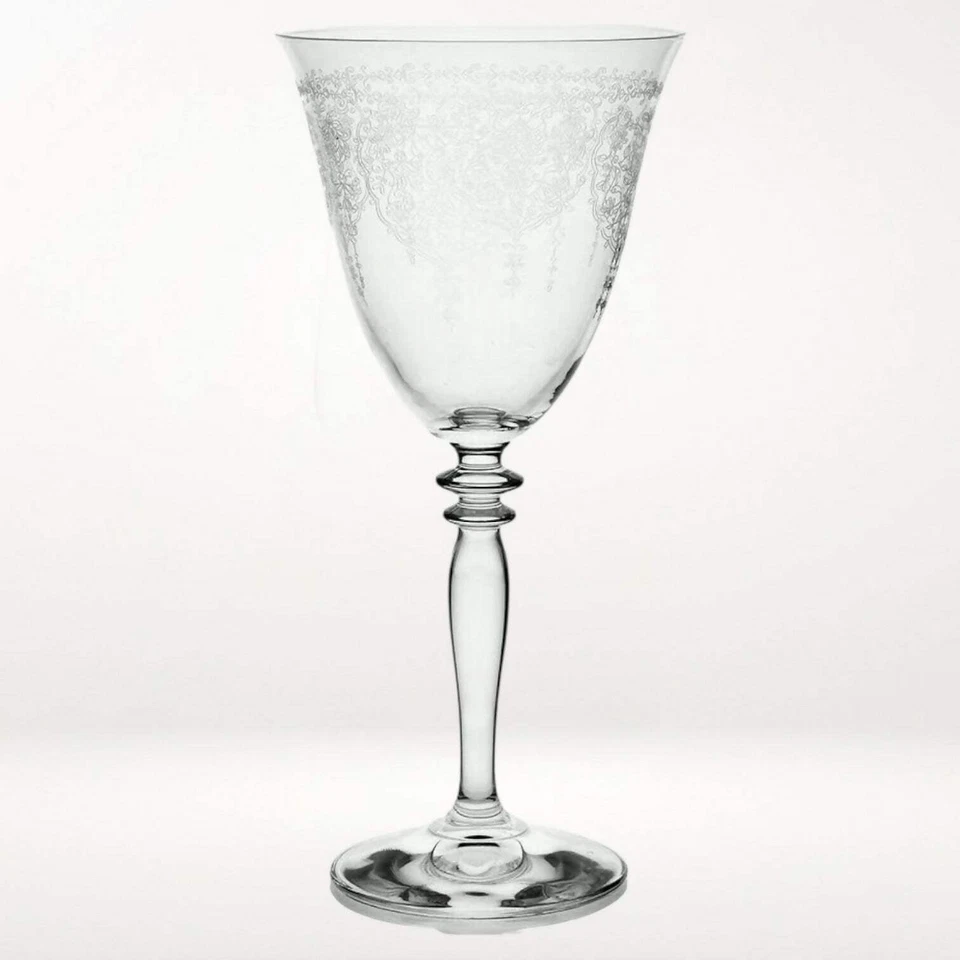 Anthropologie Alexia 红葡萄酒杯 | 8.75 英寸 | 已停产 斯洛伐克 | 完好 — 第 1/2 张图片