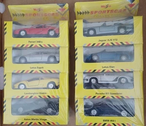 * MAISTO * Colección de autos deportivos X 8 en caja... Sellado de fábrica - Imagen 1 de 5