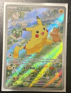 Pikachu - 088 - SV: Scarlet & Violet Promo Cards Black Star Promo Pokemon TCG - Picture 1 of 3