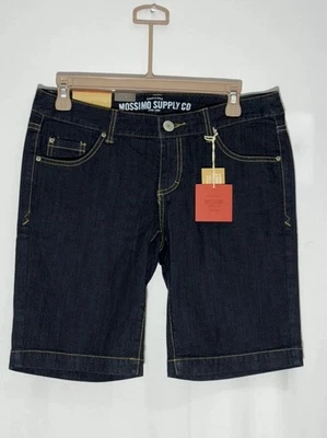 Bermudas vaqueras Target Mossimo talla 9 calce 6 tiro bajo lavado oscuro elásticas Foto 1 de 4