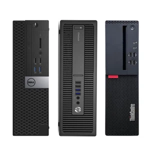 DELL HP LENOVO Windows 11 Pro - Desktop PC Core i7 16GB RAM 1TB SSD WiFi SFF - Picture 1 of 12