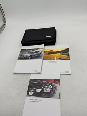 Audi A4/S4 2016 manual del propietario conjunto de libros + estuche MMi navegación Plus Foto 1 de 3