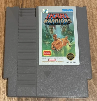 NES Ikari Warriors Nintendo 1987 Video Game - Vintage - Retro - Image 1 of 4