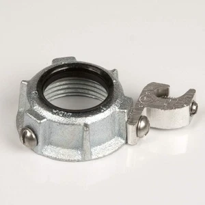1 in. Ground Bushing Lay-in Lug, Insulated, 50-Pack, Gray - Picture 1 of 1