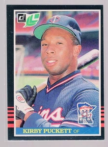 * 1985 Leaf #107 - KIRBY PUCKETT (Rookie Card) *** - Picture 1 of 2