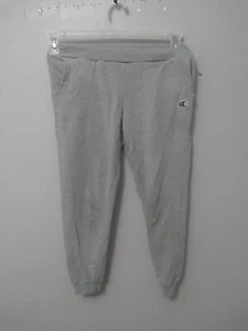 Champion Boy's Gray Sweatpants With Logo 2 Front And 1 Back Pocket Size Boy's 7 - Picture 1 of 7