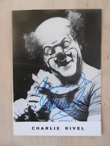 Charlie Rivel Autogramm signed 10x15 cm Bild s/w - Picture 1 of 1