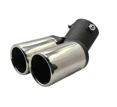 Deflector para Smart Fortwo Forfour Tipo 453 Escape 2x60mm Redondo Desde 2014 - Imagen 1 de 4