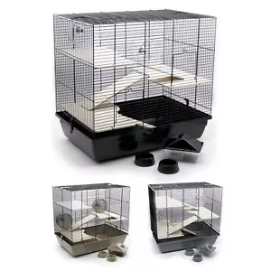 Premium XXL ZooPaul Nagerkäfig Hamsterkäfig Zubehör Maus Kleintiere Villa Holz - Bild 1 von 26