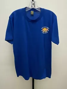 Vintage 1985 BSA Boy Scouts Blue National Jamboree T-shirt Mens Sz Large 42-44 - Picture 1 of 8