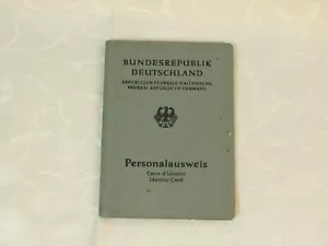 BRD Personalausweis! J - Bild 1 von 5