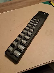 Stanley 7-88 Socket Set 10 piece 5/16-7/8 With Original Case - Picture 1 of 24