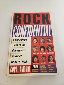 Rock Confidential: A Backstage Pass to the Outrage... by Amende, Coral Paperback - Bild 1 von 6