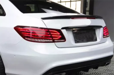 Rear Trunk Spoiler For 2010-2017 Mercedes-Benz E-Class C207 W207 Coupe ABS Black - Image 1 of 4