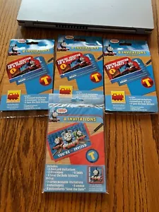 Thomas the Tank Train Engine Invitations cards with envelopes 32 in Total - Picture 1 of 8