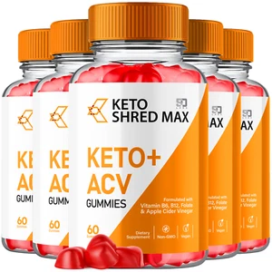 (5 Pack) Keto Shred Max Gummies, Keto Shred Max Keto + ACV Gummies (300 Gummies) - Picture 1 of 9