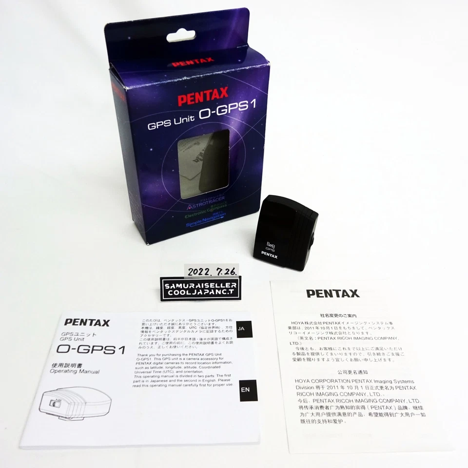 Pentax GPS Unit O-GPS1 39012 from Japan Used - Image 1 of 4