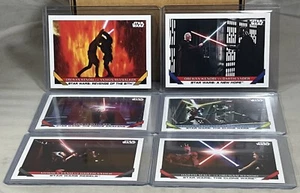 2023 TOPPS Throwback Thursday Star Wars Set 25-28 OBI-WAN DARTH VADER LUKE YODA - Picture 1 of 4