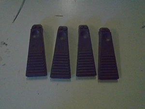 Lego Lote de 4 Piezas City Building Plate Rampas Grises - Imagen 1 de 1