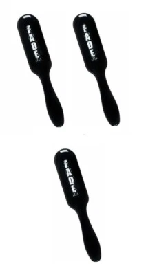 Jack Dean Fade щетка - черная - упаковка из 3 - Изображение 1 из 2