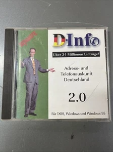 D-Info (Stand: Januar 1996) von Topware Software Adressauskunft Telefonbuch - Bild 1 von 4