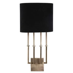 Uttermost Revelation  Midnight Velvet 2 lt. Sconce Antique Brass New Open Box - Picture 1 of 15