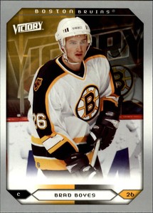 2005-06 Upper Deck Victory Boston Bruins Hockey Card #206 Brad Boyes
