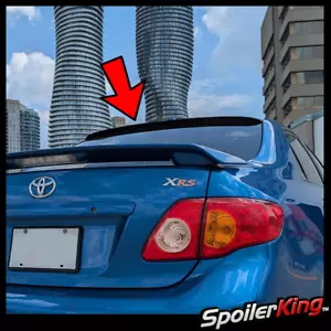 SpoilerKing (284R) Rear Window Visor Roof Spoiler Fits: Toyota Corolla 2011-2013 - Picture 1 of 12