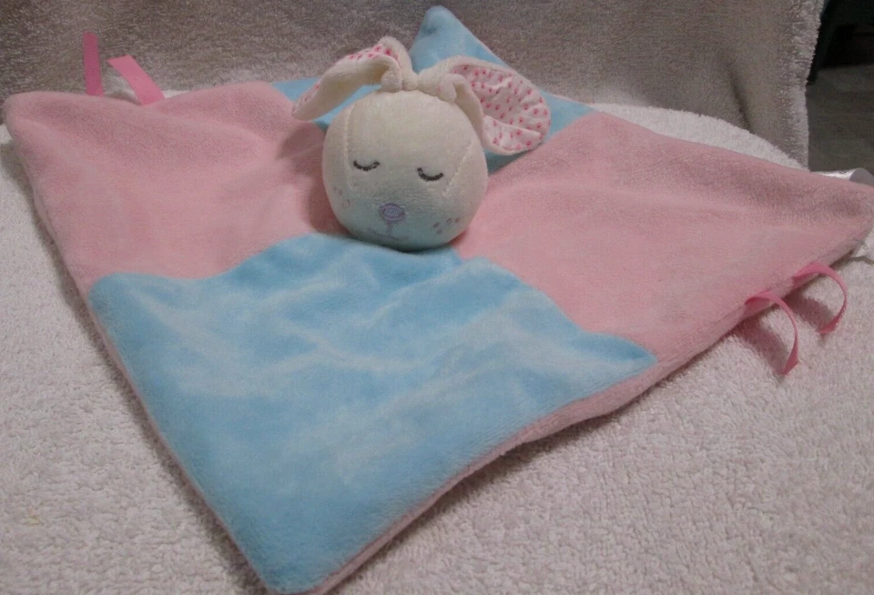 Manta de seguridad Sumersault Bunny Sonajero Foto 1 de 3