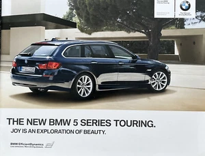 2010 BMW 5 Series Touring UK Preview Brochure 523i 535i 520d 530d SE - Picture 1 of 4