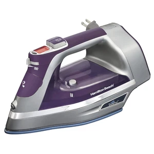 Hamilton Beach Durathon Digital Retractable-Cord Iron w Auto Shut-Off and Steam - Picture 1 of 6