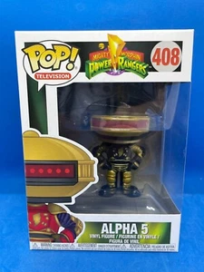 Funko Pop! Vinyl Black and Gold Alpha 5 408 Mighty Morphin Power Rangers Bait - Foto 1 di 6
