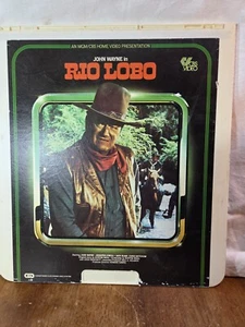 John Wayne in Rio Lobo (1981) CED Videodisc - Imagen 1 de 4