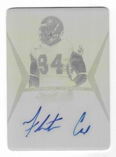 Fletcher Cox 2012 LEAF ULTIMATE DRAFT NFL ROOKIE AUTOGRAPH CARD 1/1 Eagles AUTO