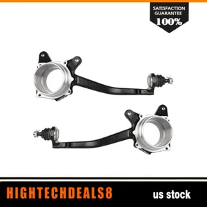 Front Left Right Steering Knuckle (2) For Toyota Tundra Sequoia 2000 2001-2003 - Picture 1 of 13