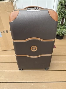 Delsey Paris Chatelet Air 2.0 26" Check-In Spinner Trunk Chocolate - Picture 1 of 13