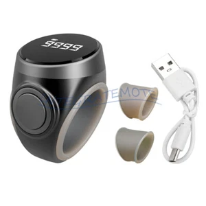 Digital Tasbih Tally Digital Counter for Muslims Tasbeeh Zikr Ring Adjustable - Picture 1 of 26
