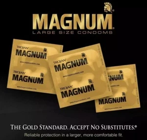 TROJAN MAGNUM GOLD CONDOMS 1000 PACK-BULK, BUY MORE SAVE MORE exp and 2028 - Picture 1 of 3