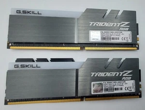 G. SKILL TridentZ RGB Series 32GB (2 X 16GB) 288-Pin PC RAM DDR4 3000 MHZ - Picture 1 of 3