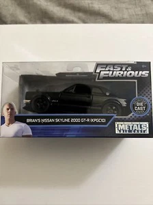 Fast And Furious Brian's Nissan Skyline 2000 GT-R (KPGC10) Jada Diecast 5", 1:32 - Picture 1 of 4