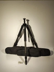 TREPPIEDI PROFESSIONALE HQ-TRIPOD80 IN FIBRA DI CARBONIO VIDEO CAMERA TRIPOD - Foto 1 di 18