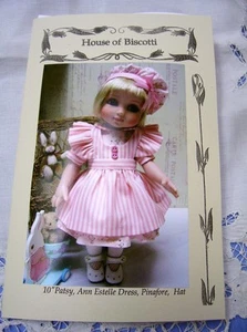 Ann Estelle de 10" toneladas, Patsy, patrón para vestido, camisetas, esfín, sombrero   - Imagen 1 de 4