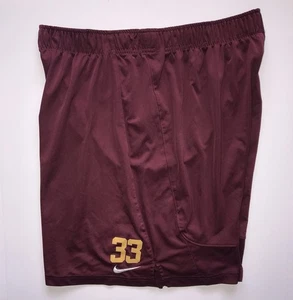 NIKE Shorts Herren XL Burgund Dri-FIT Athletic Gym Basketball Shorts Sport Logo - Bild 1 von 13