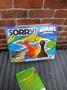 Sorry Family Board Game  Giant Edition Complete  Party Activity Family Fun  - Picture 1 of 10