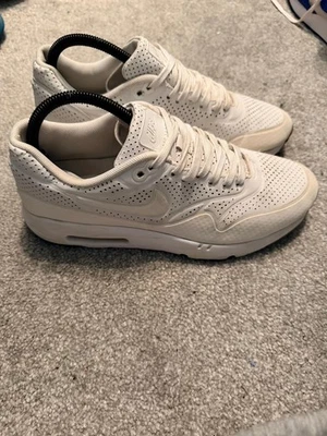 Nike Air Max 1 Ultra Moire Blanco 705297-111 Reino Unido 7 Foto 1 de 4